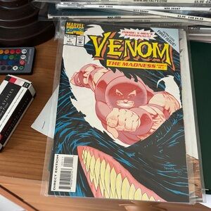 Marvel Venom The Madness Comic with Red and Blue Cover! Issue ONE!